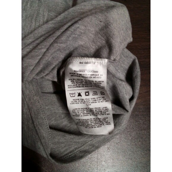 Women's Gray  Nike Tee Roll Tide Elephant V-neck Size Large - Picture 10 of 13